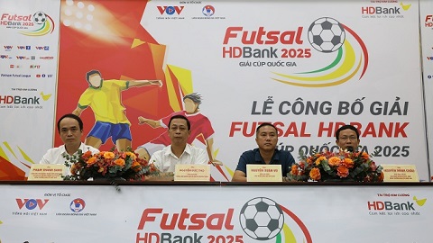 Ca sỹ Hoàng Bách sẽ mang đến nét tươi mới cho giải futsal HDBank Cúp Quốc gia 2025 